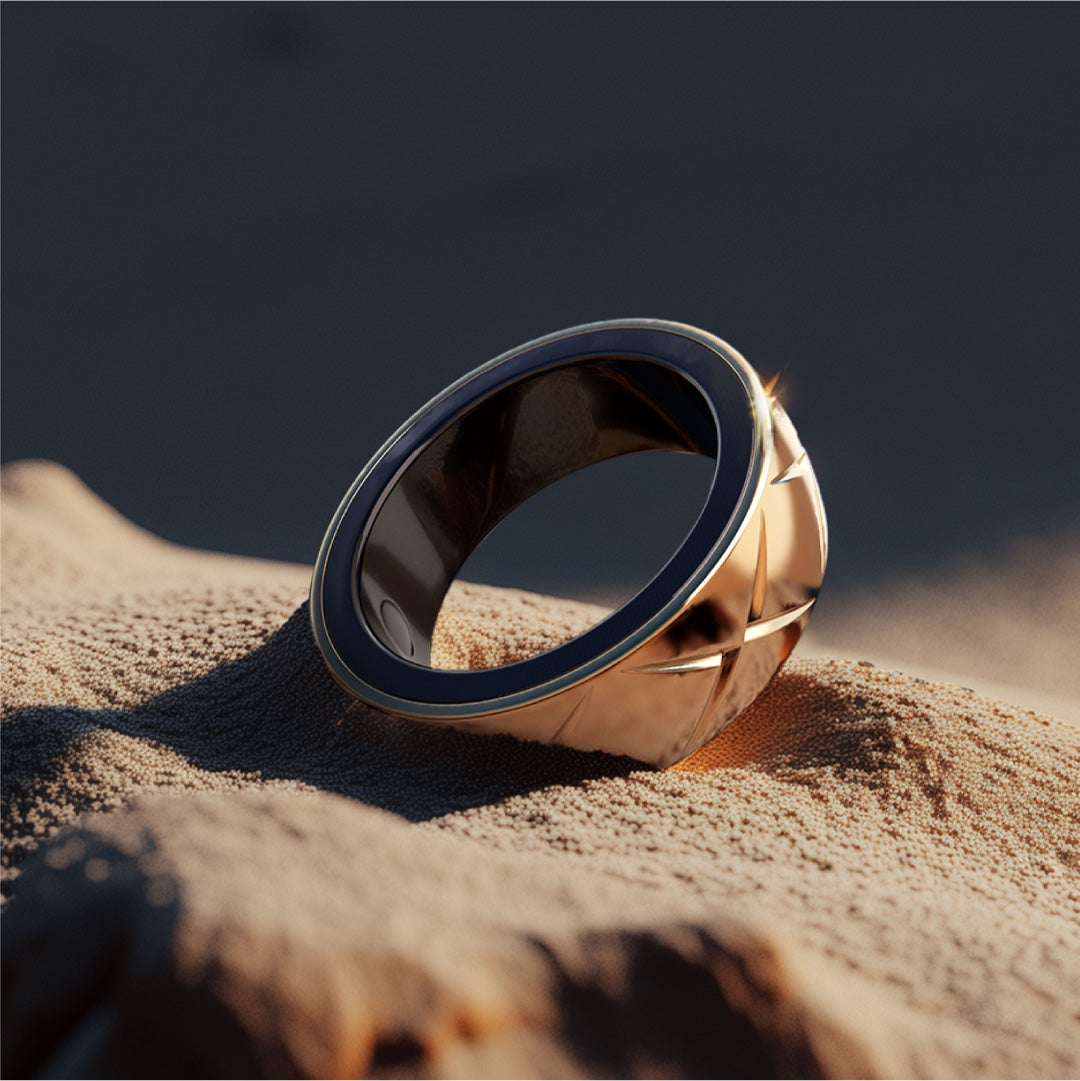 RING X3 18K Gold-plated